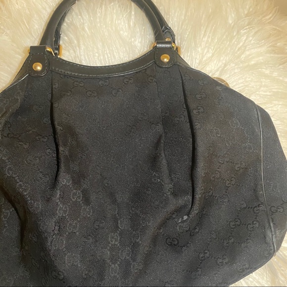 black gucci tote - Picture 2 of 4